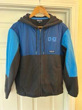 Patagonia OG Power On Fleece Hooded Jacket Size M